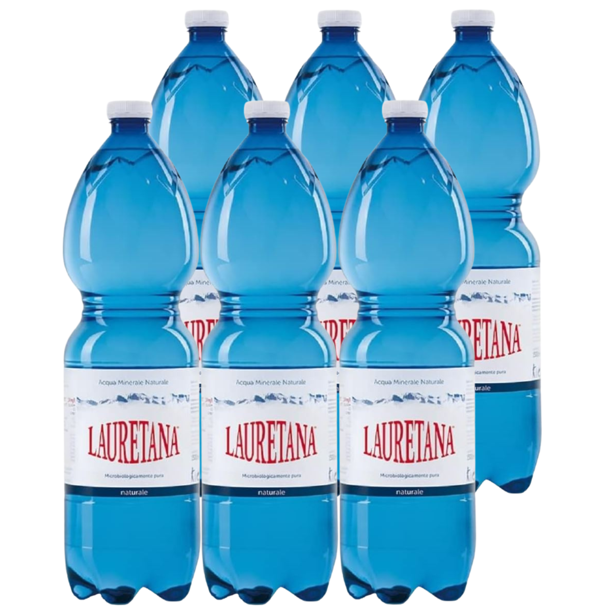 Acqua Lauretana Naturale 1.5L x 6 (Plastica)