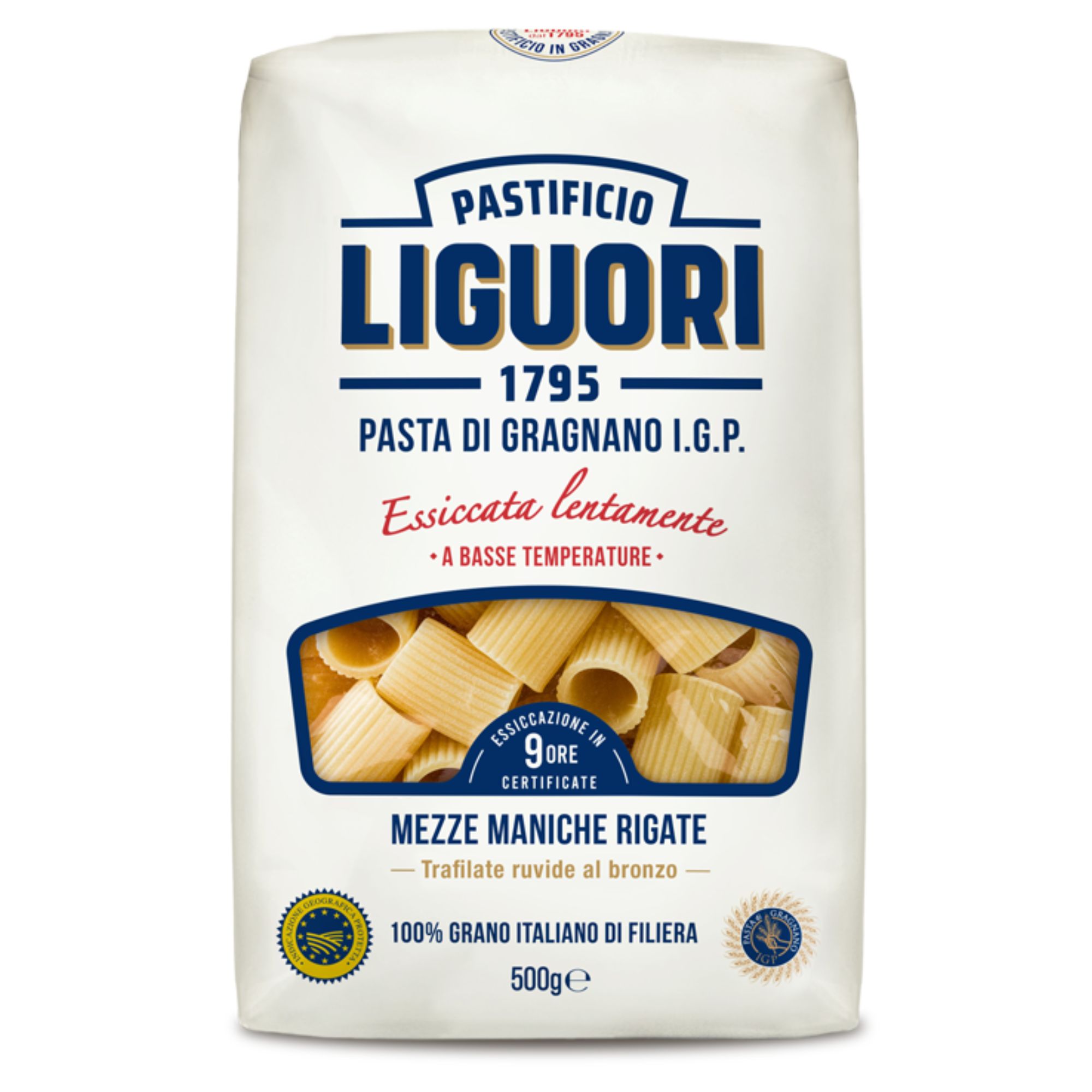 Liguori Mezze Maniche Rigate &ndash; 500 gr