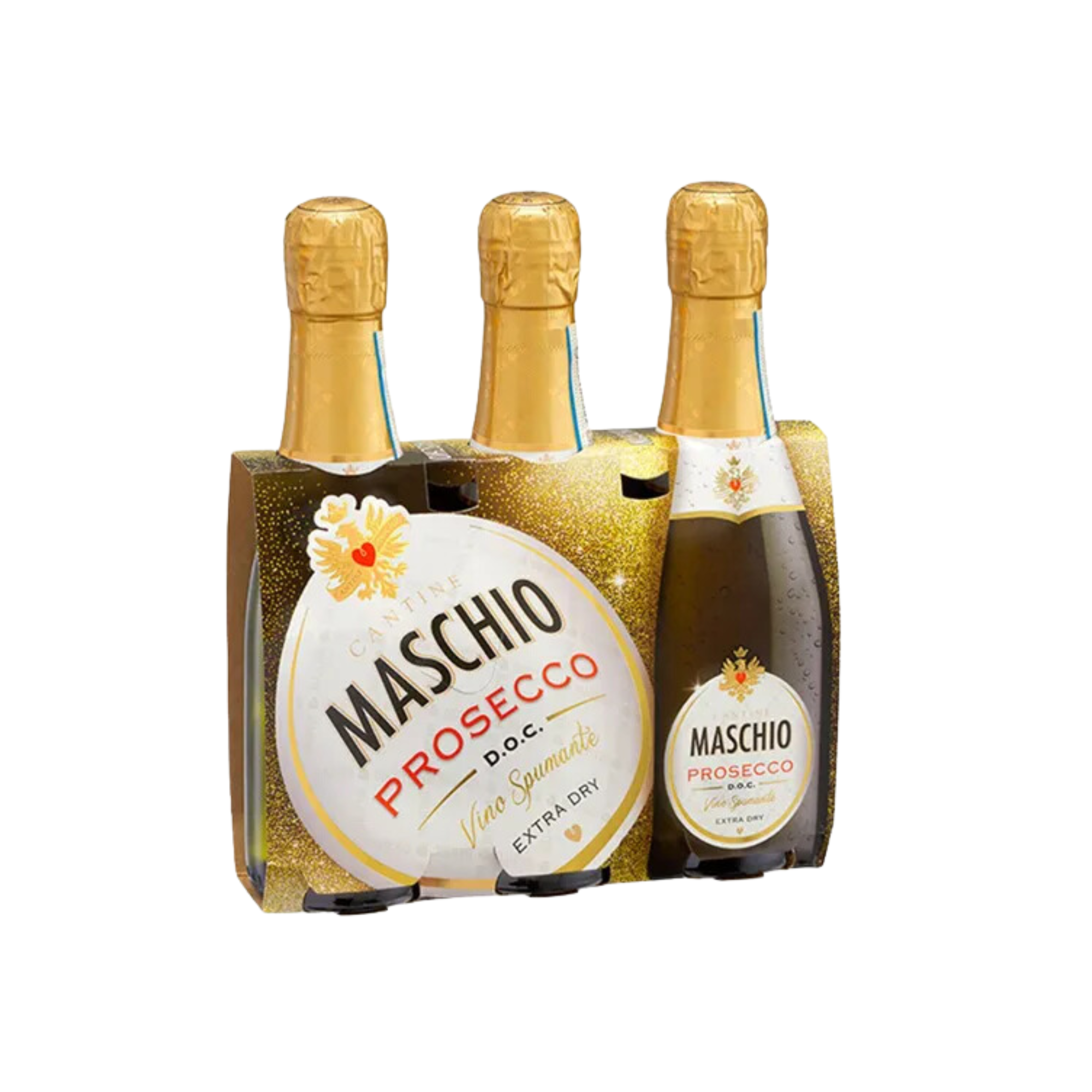 Prosecco Maschio Tris da 20 cl ciascuno