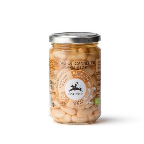Alce Nero Fagioli Cannellini Lessati Bio 300 g