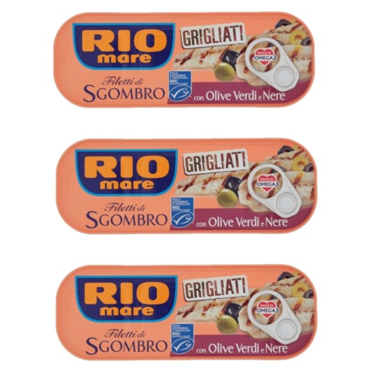 As do Mar Filetti di Sgombro Grigliati in Olio d'Oliva 120 g