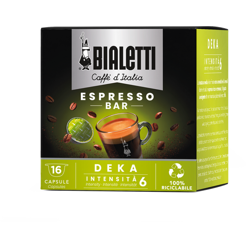 Bialetti Capsule Decaffeinato Equilibrato x16