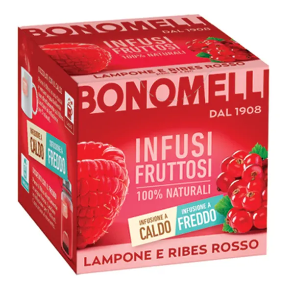 Bonomelli Infuso Lampone/Ribes 12 filtri