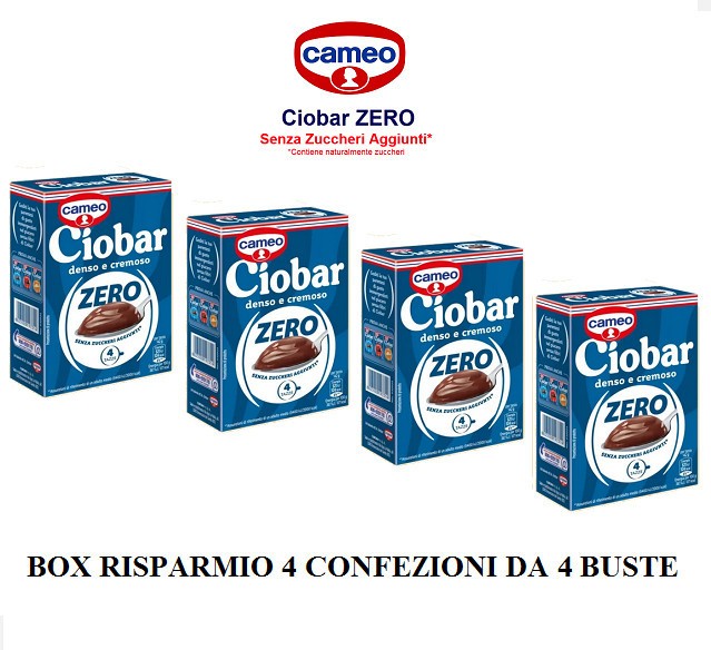 Cameo Ciobar Zero x 4 76 g