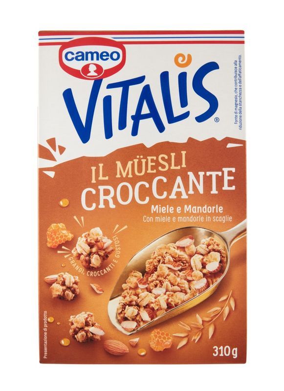 Cameo Vitalis Croccante Miele e Mandorla 310 g