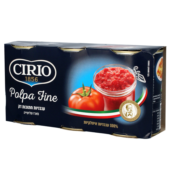 Cirio Polpa Finissima 3 x 400 g