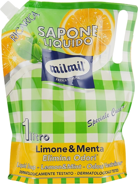 Clear & Natural Sapone Liquido Ecoricarica 2 L