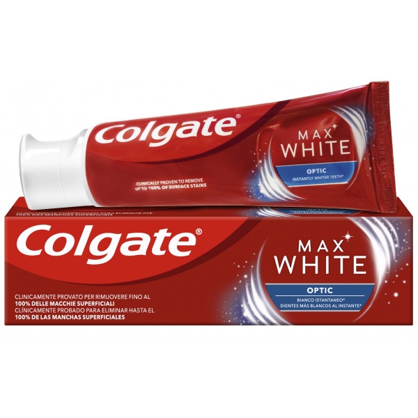 Colgate Dentifricio Max White Optic 75 ml