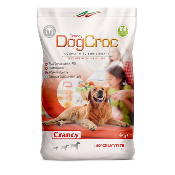 Crancy Croc crocchette cane 4 kg