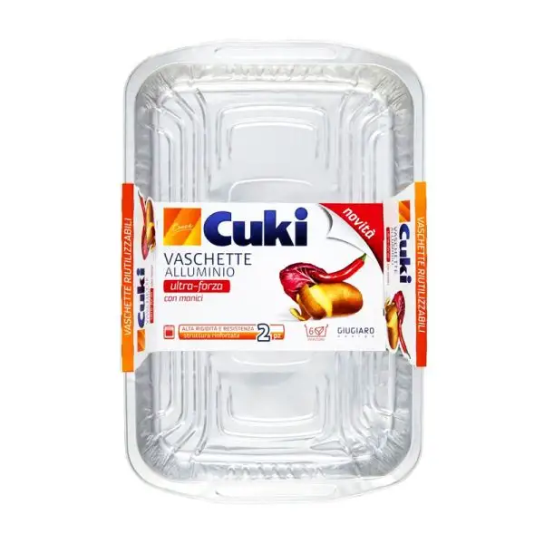 Cuki Vaschetta Senza Coperchio 6 Porzioni x 2 Rs86