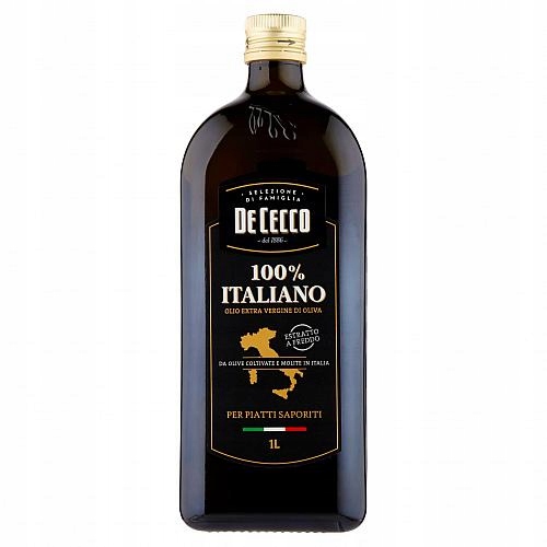 De Cecco Olio Extra Vergine di Oliva 100% Italiano 1 L