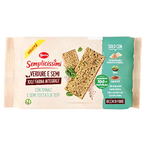 Doria Cracker Semplicissimi Spinaci e Teff 280 g