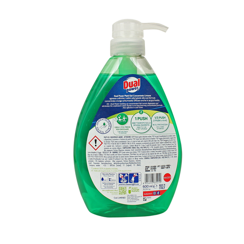 Dual Power Gel Piatti Concentrato Limone 690 ml