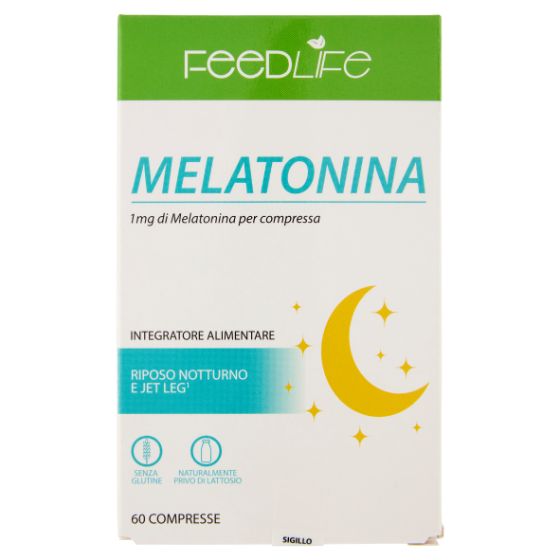 Feedlife Integratore Melatonina 60 Compresse
