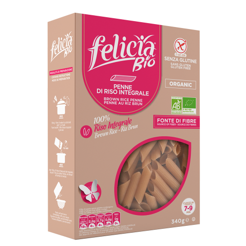 Felicia Penne Rigate di Riso Integrale Bio 340 g