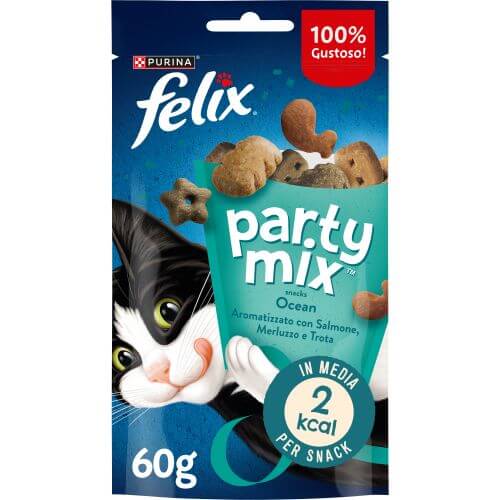 Felix Party Mix Salmone/Merluzzo/Trota 60 g