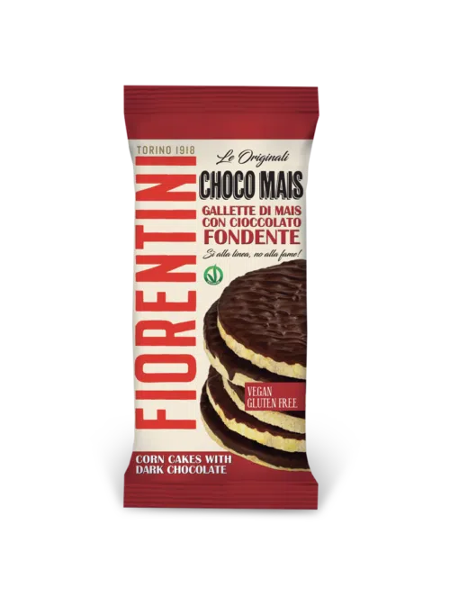 Fiorentini Gallette di Mais Ricoperte di Cioccolato Fondente 100 g