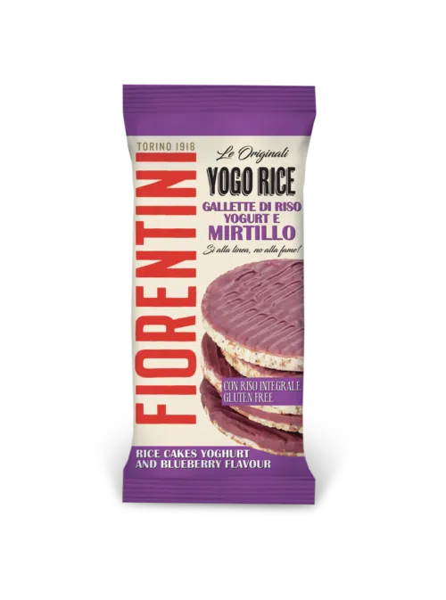 Fiorentini Gallette di Riso con Yogurt e Mirtilli 100 g