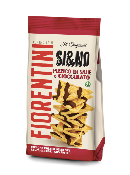Fiorentini Si&No Mais Striato con Cioccolato 80 g