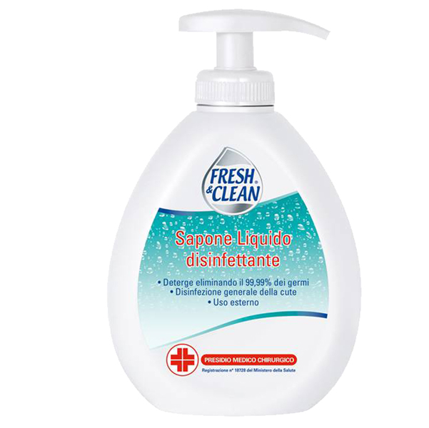 Fresh & Clean Sapone Liquido Disinfettante 300 ml