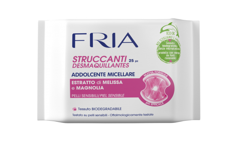Fria Salviette Struccanti Micellari Pelli Sensibili x 25
