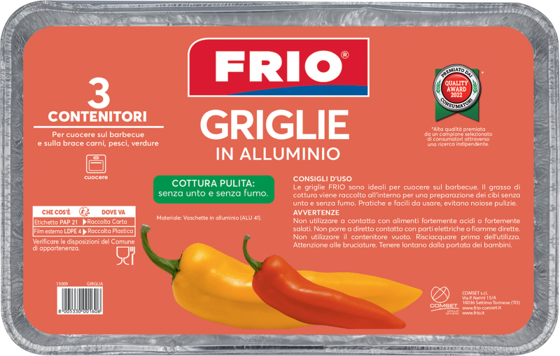 Frio Carta Forno per Friggitrice ad Aria 25 Fogli