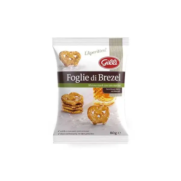 Gilli Foglie di Brezel Classiche 80 g
