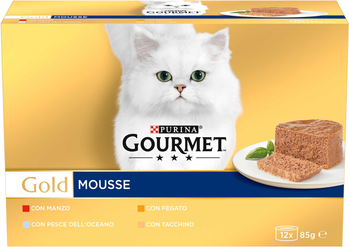 Gourmet Gold Multipack Mousse 12 x 85 g