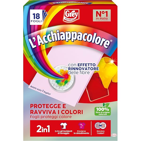 Grey L'Acchiappacolore Ravviva Bianchi x 18