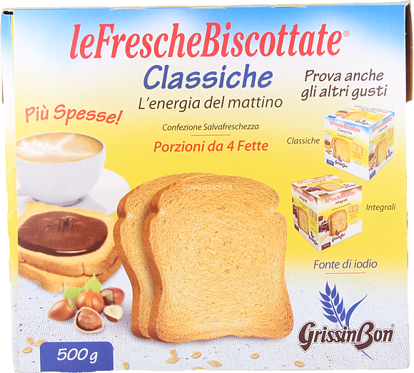 Grissinbon Fette Biscottate Classiche x56 500 g