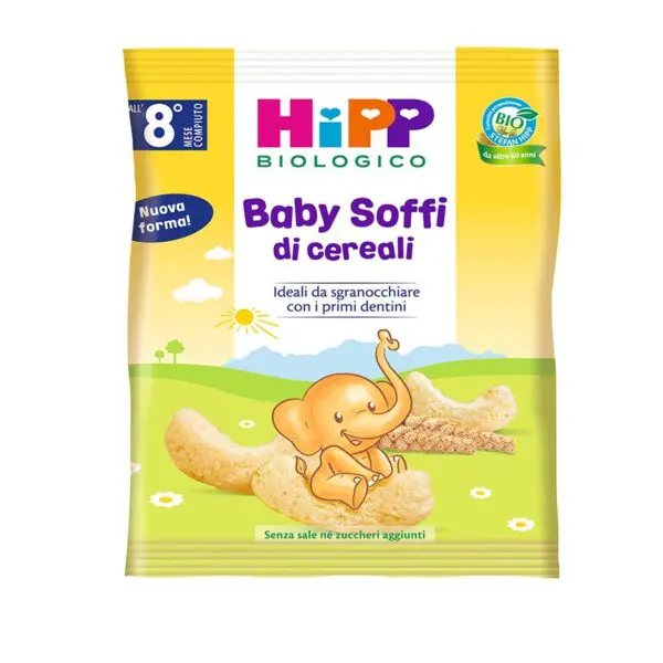 Hipp Baby Soffi di Cereali Biologici 30 g