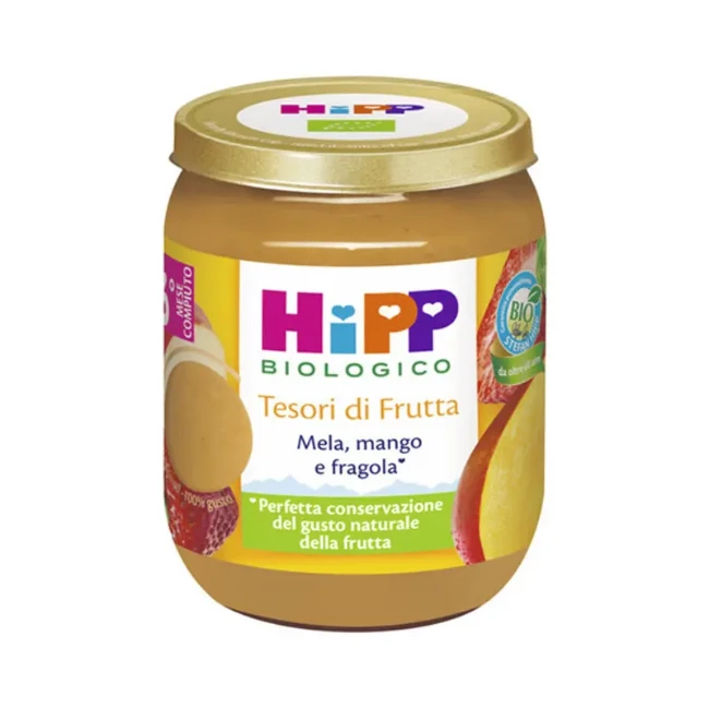 Hipp Omogeneizzato Bio Mela/Mango/Fragola 160 g