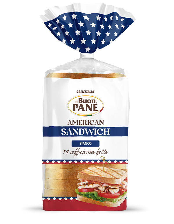Il Buon Pane American Sandwich Bianco 750 g