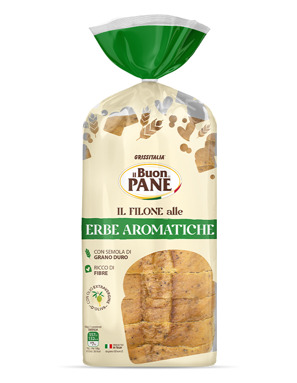 Il Buon Pane Filone Grano Duro Erbe 500 g
