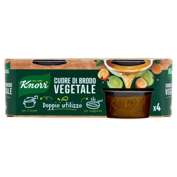 Knorr Cuore di Brodo Delicato 4 x 28 g