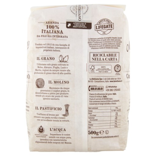 La Molisana Rigatoni N. 31 500 g