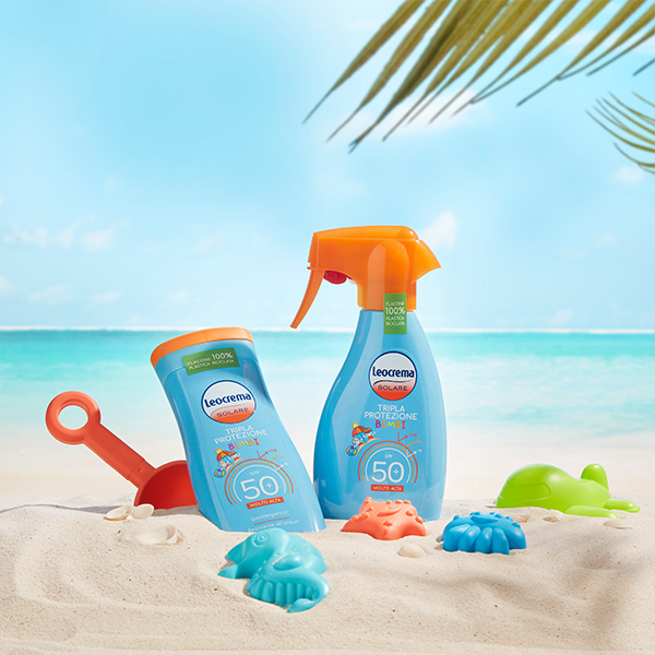 Leocrema Bimbi Protezione Solare Trigger SPF 50+ 250 ml