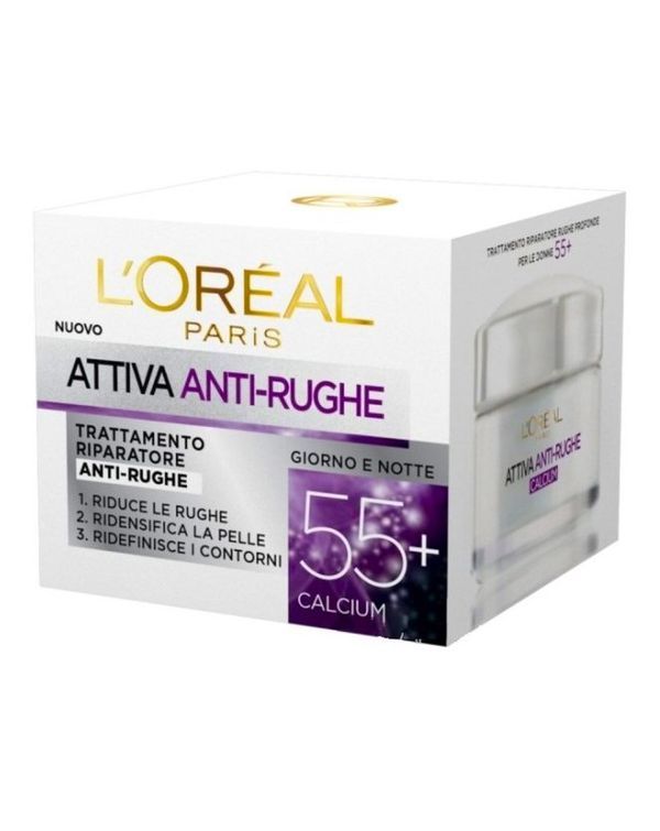 L'Oreal Attiva Crema Antirughe 55+ 50 ml