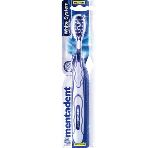 Mentadent Spazzolino White System