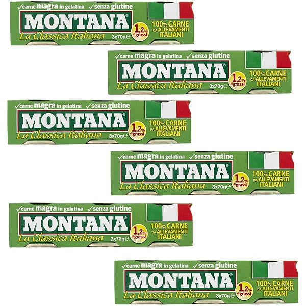 Montana Carne Classica 3 x 70 g