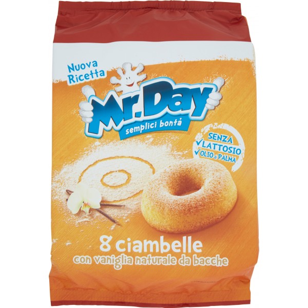 Mr Day Merenda Ciambella Vaniglia 320 g