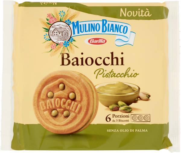 Mulino Bianco Baiocchi Pistacchio 168 g