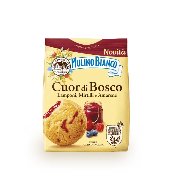 Mulino Bianco Biscotti Cuor di Bosco 300 g