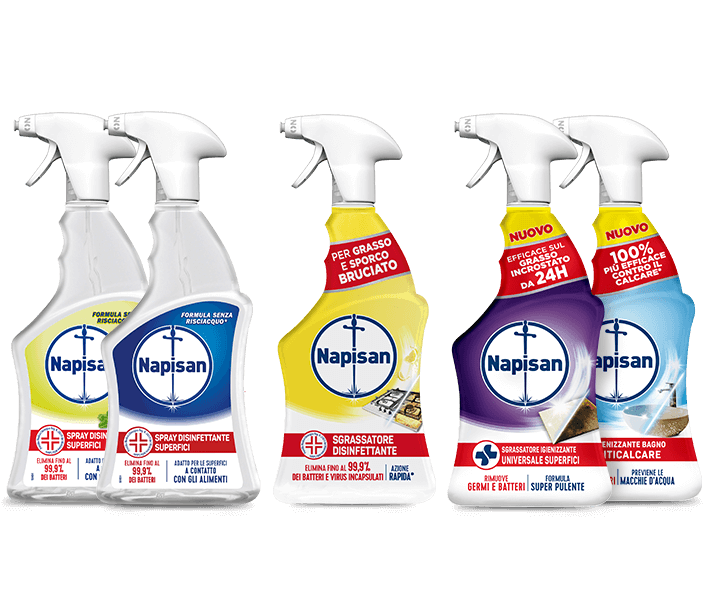 Napisan Disinfettante Spray Limone 740 ml