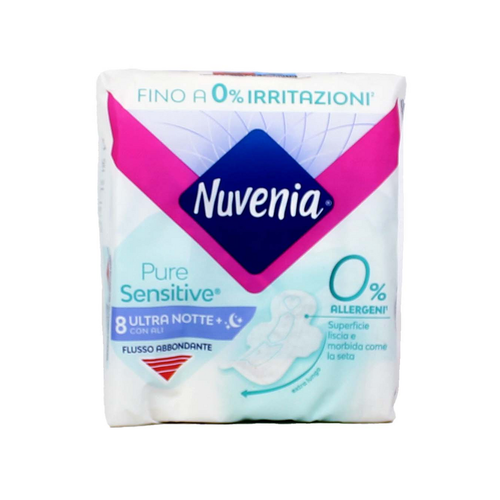 Nuvenia Protezione Sensibile Assorbenti Ultra Notte Ali x 8
