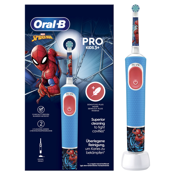 Oral B Power Vitality Pro Kids Spiderman