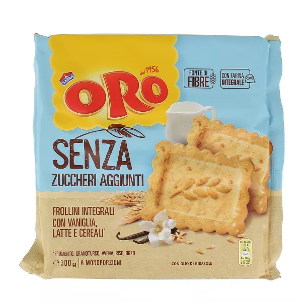 Oro Saiwa Biscotti Senza Zucchero 300 g