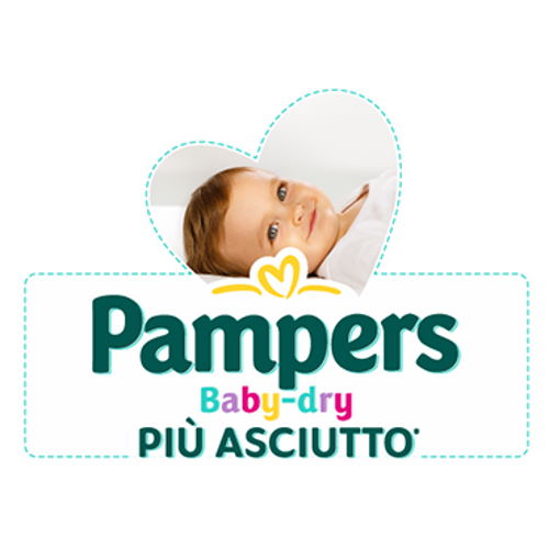 Pampers Pannolini Baby Dry Quadri Midi x 112