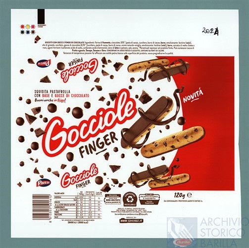 Pavesi Gocciole Finger 120 g