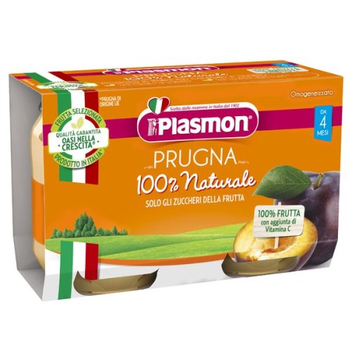 Plasmon Omogeneizzato Prugna 2 x 80 g